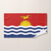 Drapeau des Kiribati (Serviette à main)