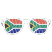 Drapeau des lunettes de soleil d'Afrique du Sud (Devant)