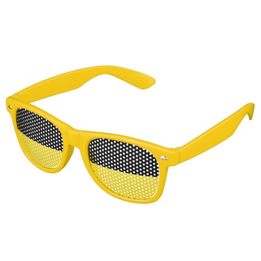 Drapeau des Lunettes de soleil rétro du Bade-Wurte (Angulaire)