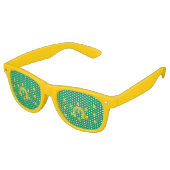 Drapeau des lunettes de soleil Rutland Retro (Angulaire)