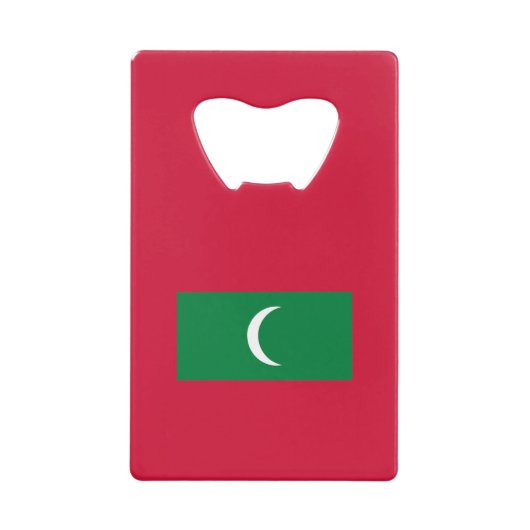 Drapeau des Maldives (Devant)