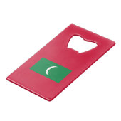 Drapeau des Maldives (Dos Angle)