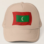Drapeau des Maldives Casquette (Devant)