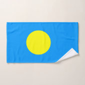 Drapeau des Palaos (Serviette à main)