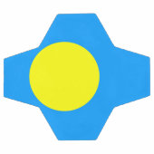 Drapeau des Palaos (Plat)