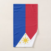 drapeau des Philippines (Serviette à main)