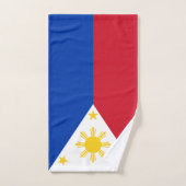 Drapeau des Philippines (Serviette à main)