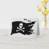 Drapeau des pirates de cartes (Fleur jaune)