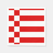 Drapeau des serviettes en papier de Brême (Devant)