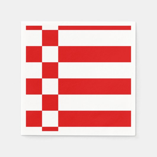 Drapeau des serviettes en papier de Brême (Devant)