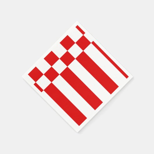 Drapeau des serviettes en papier de Brême (Coin)