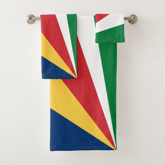 Drapeau des Seychelles (En situation)