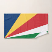 Drapeau des Seychelles (Serviette à main)