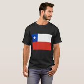 Drapeau des T-shirts du Chili, boutons, (Devant entier)