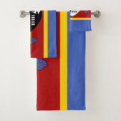 Drapeau d'Eswatini (En situation)