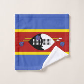 Drapeau d'Eswatini (Gant de toilette)