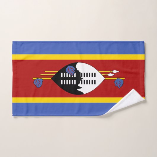 Drapeau d'Eswatini (Serviette à main)