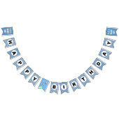 Drapeau d'étamine de gris bleu de bateau de Rocket (Tout)