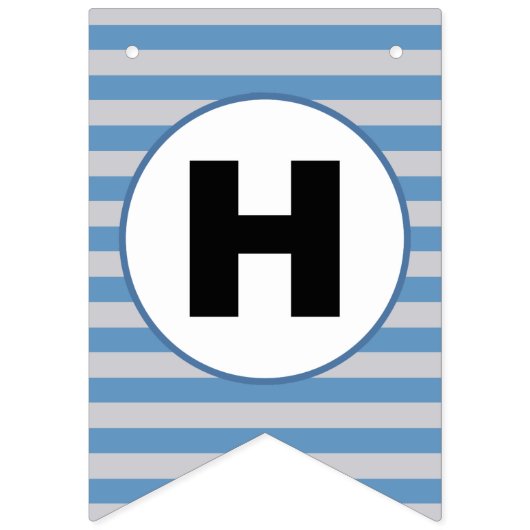 Drapeau d'étamine de gris bleu de bateau de Rocket (Deuxième drapeau)