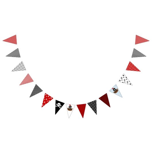 Drapeau d'étamine de partie de pirate (Tout)