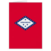Drapeau d'État Arkansas (Devant)