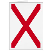 Drapeau d'État de l'Alabama (Devant)