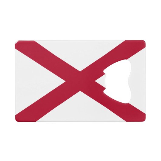 Drapeau d'État de l'Alabama (Devant (Horizontal))