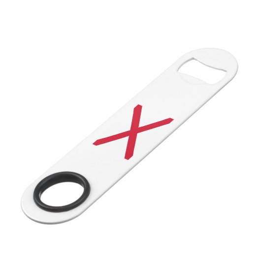 Drapeau d'État de l'Alabama (Devant angulaire)