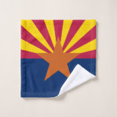 Drapeau d'État de l'Arizona (Gant de toilette)