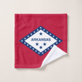 Drapeau d'État de l'Arkansas (Gant de toilette)