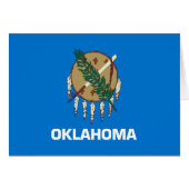 Drapeau d'État de l'Oklahoma (Devant horizontal)