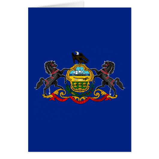 Drapeau d'État de Pennsylvanie (Devant)