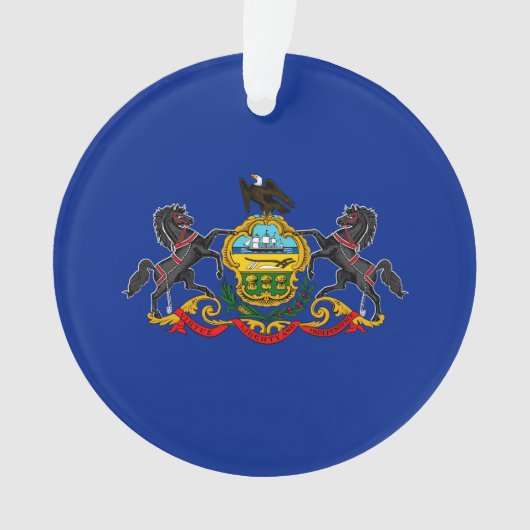 Drapeau d'État de Pennsylvanie (devant)