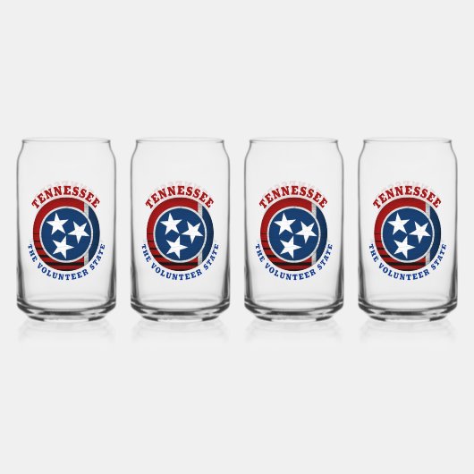 DRAPEAU D'ÉTAT DE VOLONTAIRE TENNESSEE (Recto)