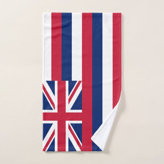 Drapeau d'État d'Hawaii (Serviette à main)