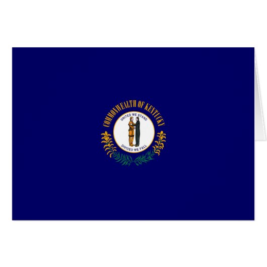 Drapeau d'État du Kentucky (Devant horizontal)