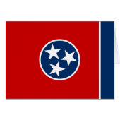 Drapeau d'état du Tennessee (Devant horizontal)
