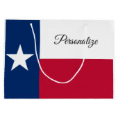 Drapeau d'état du Texas sacs cadeaux personnalisés (Dos)