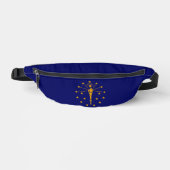 Drapeau d'état Indiana (Recto)