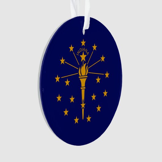 Drapeau d'état Indiana (devant)