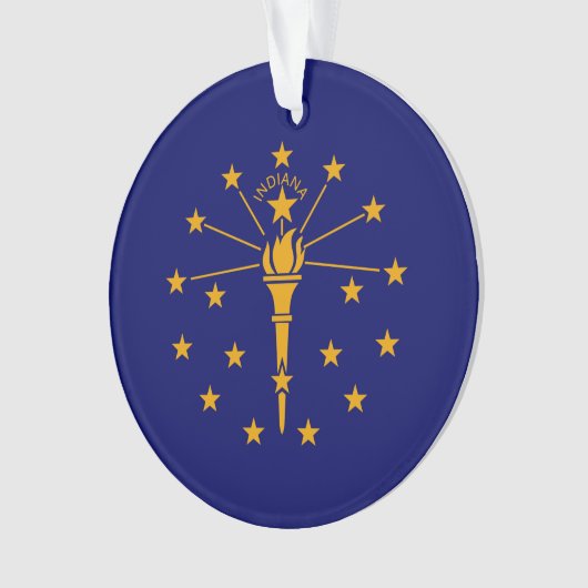 Drapeau d'état Indiana (devant)