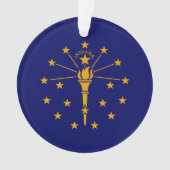 Drapeau d'état Indiana (devant)
