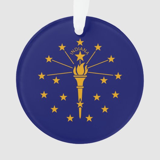 Drapeau d'état Indiana (devant)