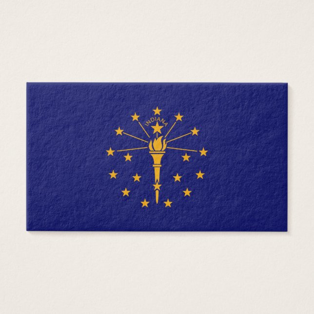Drapeau d'état Indiana (Devant)