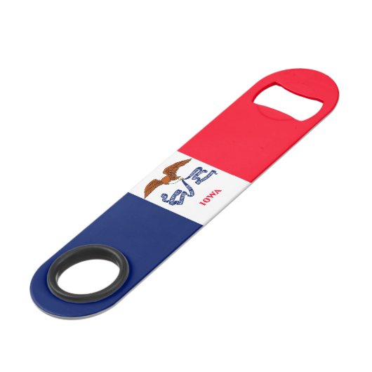 Drapeau d'État Iowa (Devant angulaire)