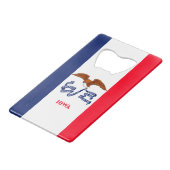 Drapeau d'État Iowa (Devant Angle)