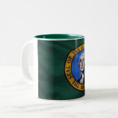 Drapeau d'État Washington Mug (Devant gauche)