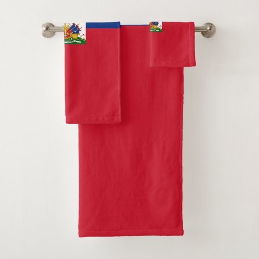 Drapeau d'Haïti (En situation)