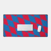Drapeau diamant Bavière bleu et rouge (Clavier et souris)