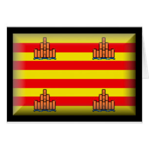 Drapeau d'Ibiza Espagne